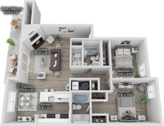 the life at dusk floor plan  studio