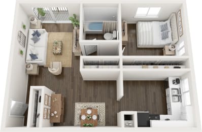 Town & Country Apartments  |  Ann Arbor, MI  |  Floor Plans