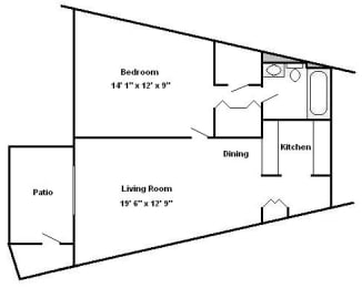 1 Bedroom Hershey Apartments | Braircrest Gardens Apartments