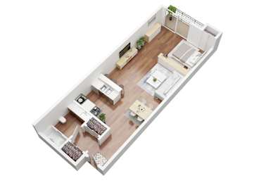 Cielo Apartment Spacious Studio