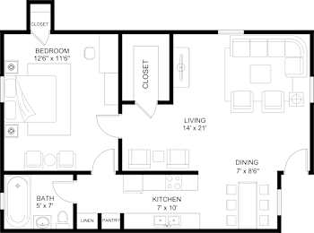 Roxbury floor plan