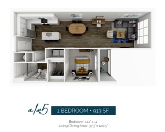 yardsa15 Floor Plan at The Yards at Malvern, Malvern, PA