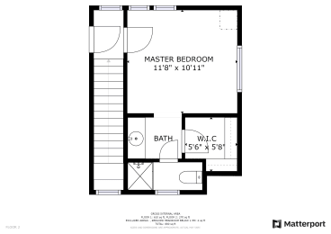  Floor Plan 2 Bed, 2 Bath B60