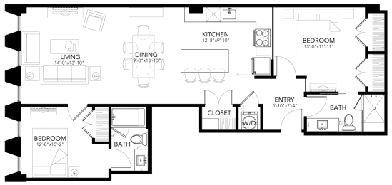 B1 Floorplan Diagram