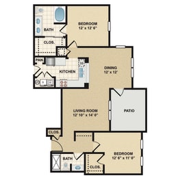 2 bedroom, 2 bathroom  at Stonepost Ranch, Kansas, 66221