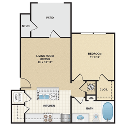 1 bedroom, 1 bathroom  at Stonepost Ranch, Kansas