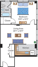 Renovated 1 Bedroom 07 Tier