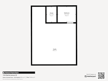 a floor plan of a 1 bedroom unit with floor plans  schematic diagram