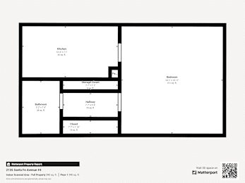 a floor plan of a house with an open plan