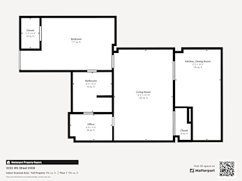 a floor plan of a house with three different floors