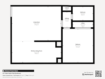 the plan of the ground floor of the house