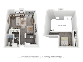  Floor Plan Studio Loft
