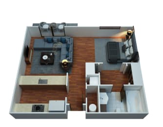  Floor Plan A1D