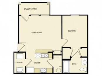  Floor Plan 1x1