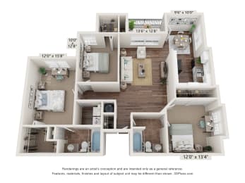  Floor Plan C1