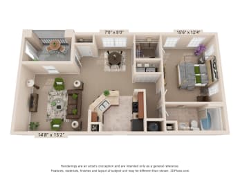  Floor Plan A3 | The Palmetto Carriage