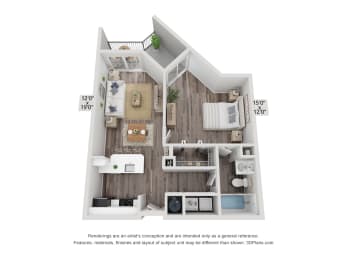  Floor Plan A2 | Malaga