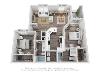  Floor Plan B4 | Madrid