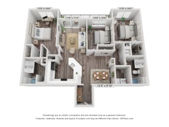  Floor Plan C1 | Espana