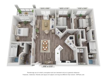  Floor Plan C2 | Barcelona