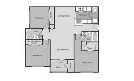 my home floor plan at the mansions in houston
