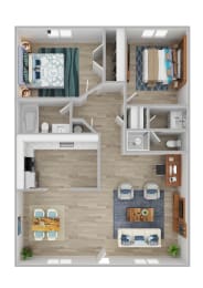  Floor Plan B3