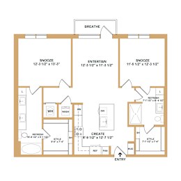 Floor Plan B2