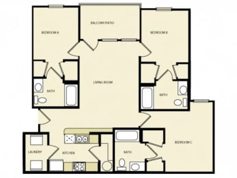  Floor Plan 3x3