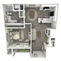 a floor plan image of the preserve at dunwoody in atlanta, ga