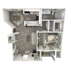 our apartments showcase a flexibility with our floor plans