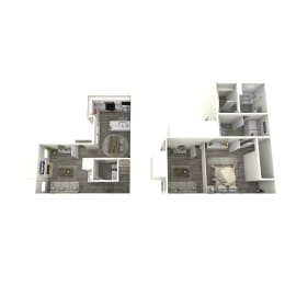 a floor plan of a house