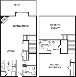 a floor plan of a house