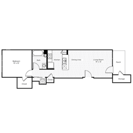 the floor plan of hillside house