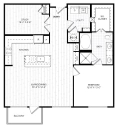 a schematic of a floor plan of a house