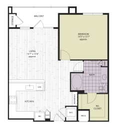  Floor Plan A1f