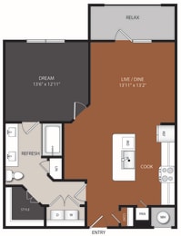 A2 Floor Plan