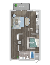 Floor Plan A2a