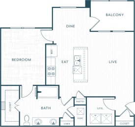 floor plan | the mansions on the park