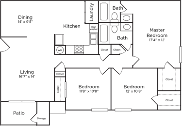 a screenshot of a room with a traffic light