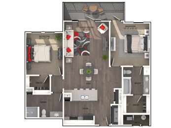 Floor Plan B8