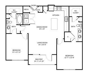  Floor Plan B1