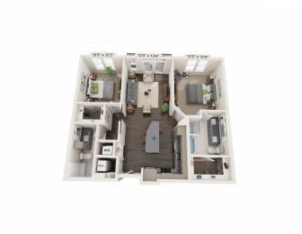 a floor plan of a home
