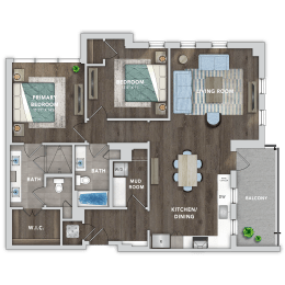  Floor Plan B13