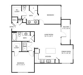  Floor Plan B2