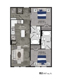  Floor Plan B2