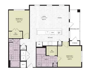  Floor Plan B2