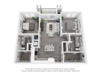  Floor Plan B2