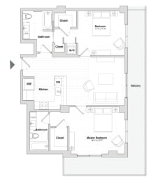  Floor Plan B3