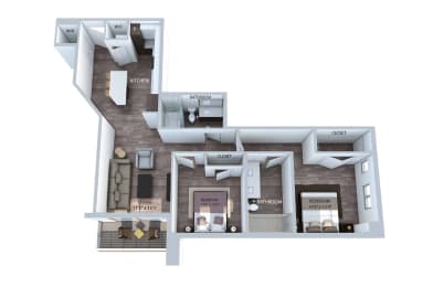  Floor Plan B8