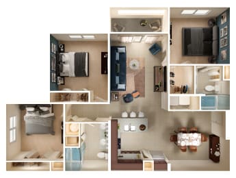 3 Bedroom